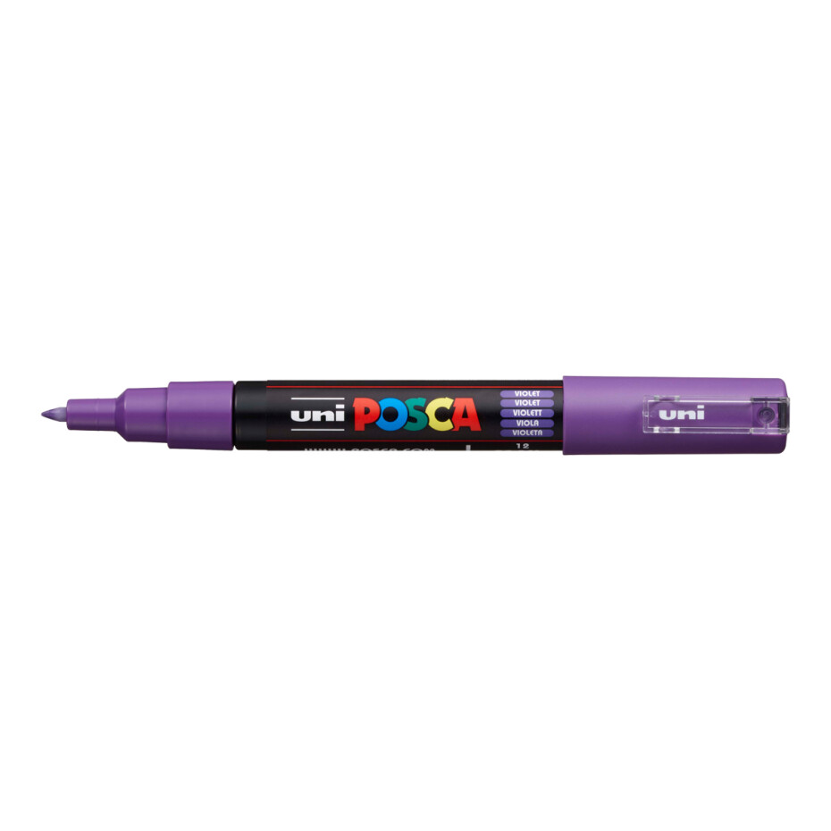 Posca popisovač PC-1M, 0,7 - 1 mm, fialová (12) - main (0)