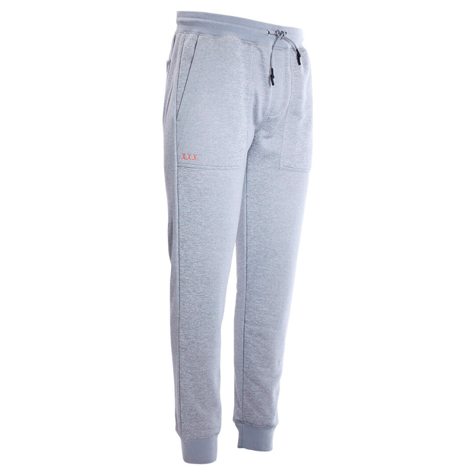 Pánské kalhoty Bauer  FLC HEAVYWEIGHT FLEECE JOGGER S, šedá - main (1)