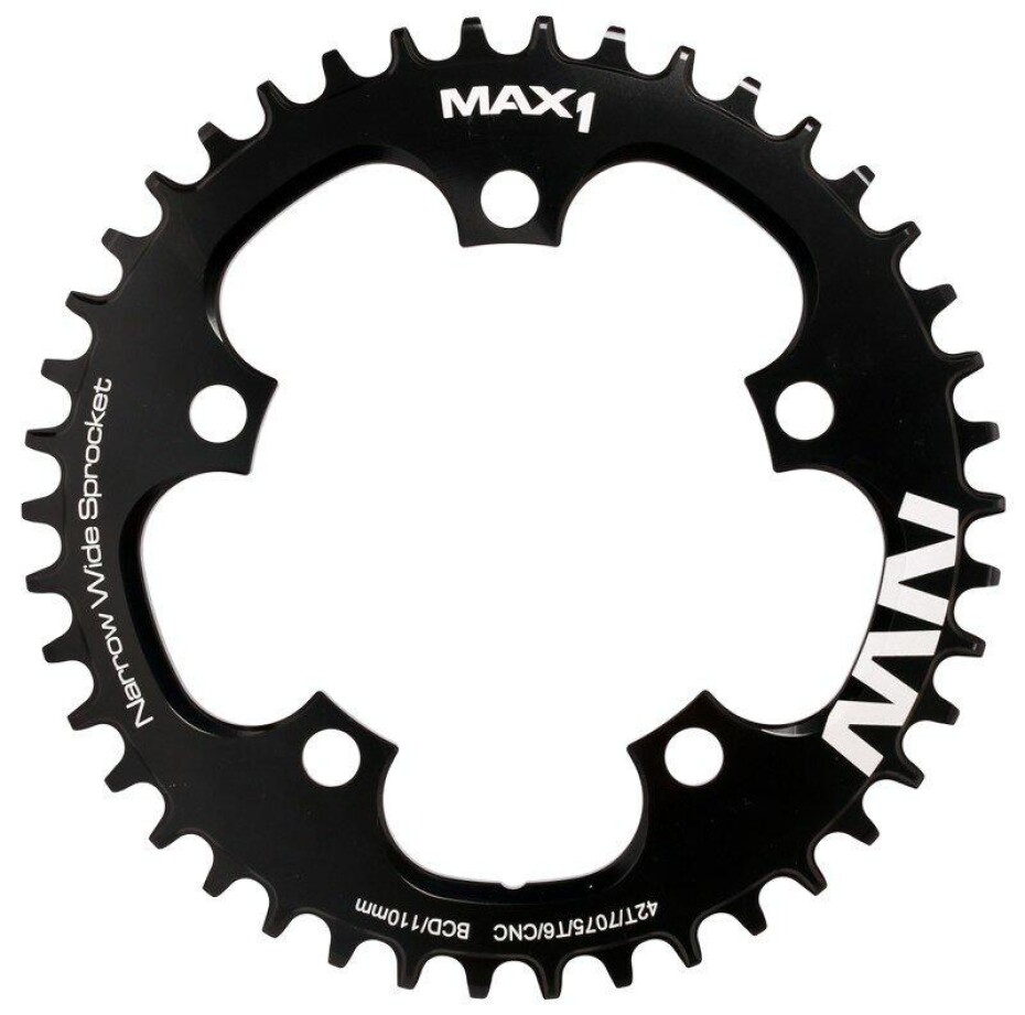 Max1 převodník Narrow Wide BCD 110 mm 42z černý - main (0)