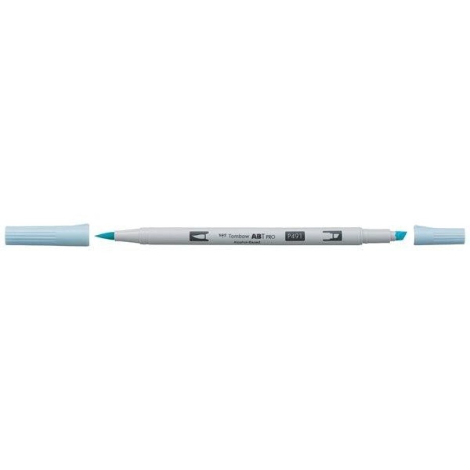 Tombow Oboustranný štětcový lihový fix ABT PRO - glacier blue - main (0)