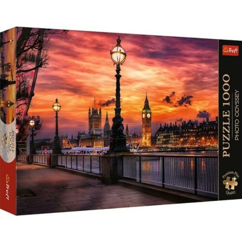 Trefl Puzzle Premium Plus - Photo Odyssey: Big Ben, 1000 dílků - main (1)
