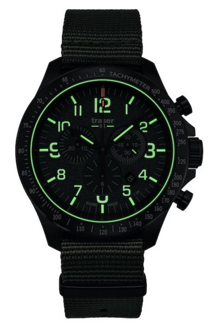 Traser P67 Officer Pro Chronograph Green Nato - main (16)