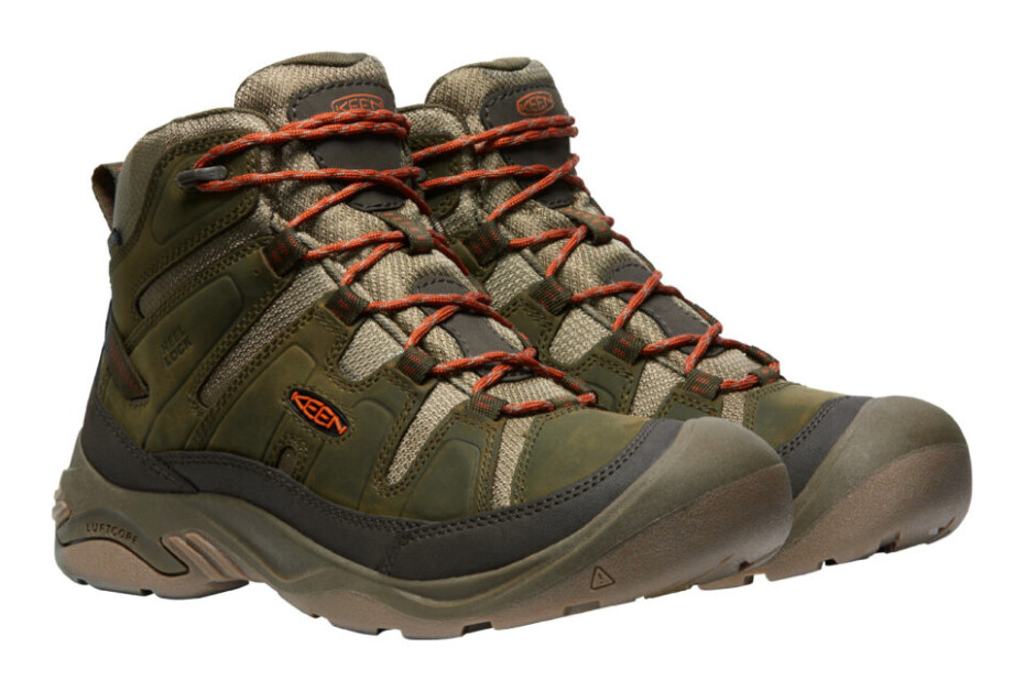 Pánská outdoorová obuv Keen Circadia Mid Wp Dark Olive/Potters Clay  US 10,5 - main (2)