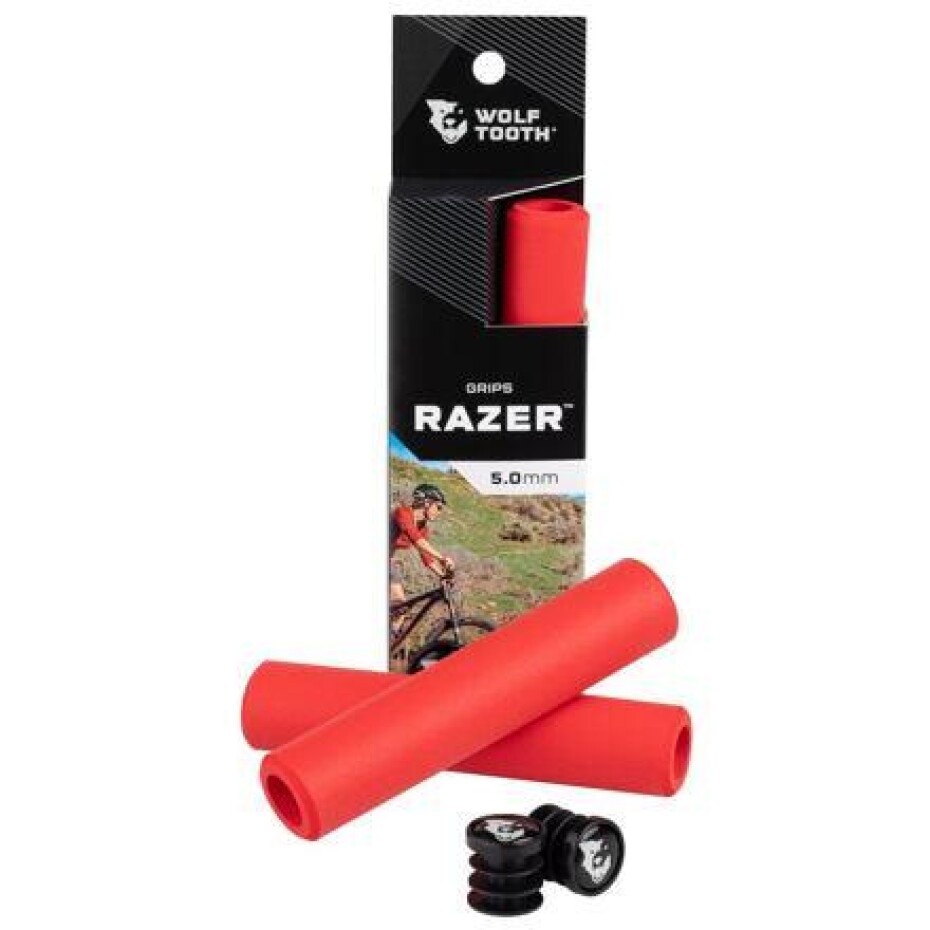 Wolf Tooth Gripy Razer 5mm Červená - main (0)