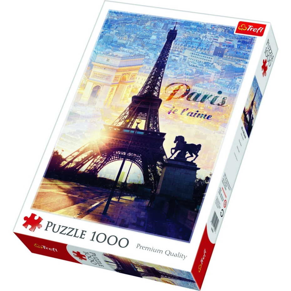 Puzzle Trefl Paříž za svítání 10394 1000 dílků - main (1)