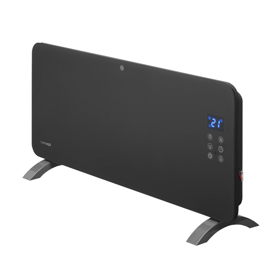Concept KS4100 skleněný konvektor Smart, šedá - main (1)