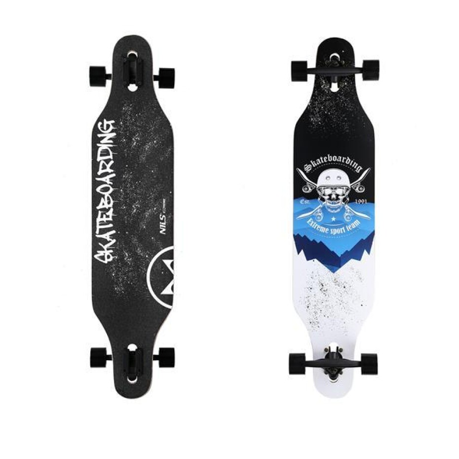 NILS Longboard Wood Skull - main (0)