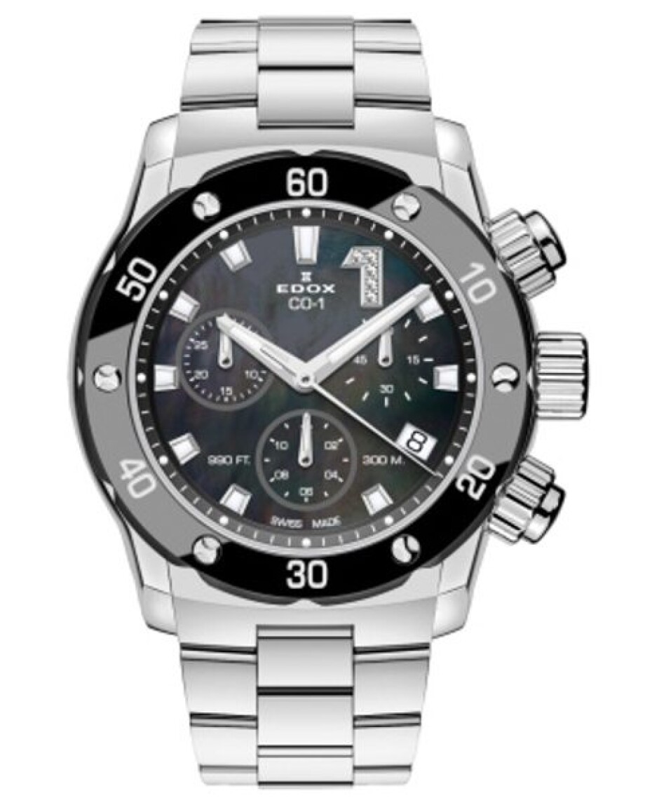 EDOX CO-1 Chronolady Quartz Chronograph 10255-3M-NANDN - main (0)