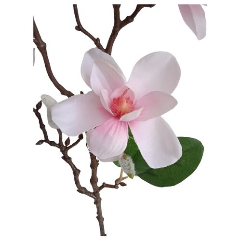 Umělá větvička Magnolie světle růžová, 64 cm - main (1)