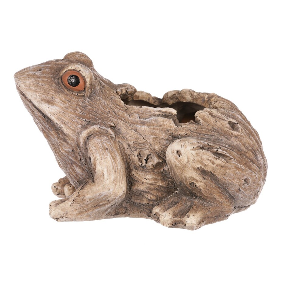 Obal na květiny Žába, 17 x 12 x 19 cm, polyresin - main (2)