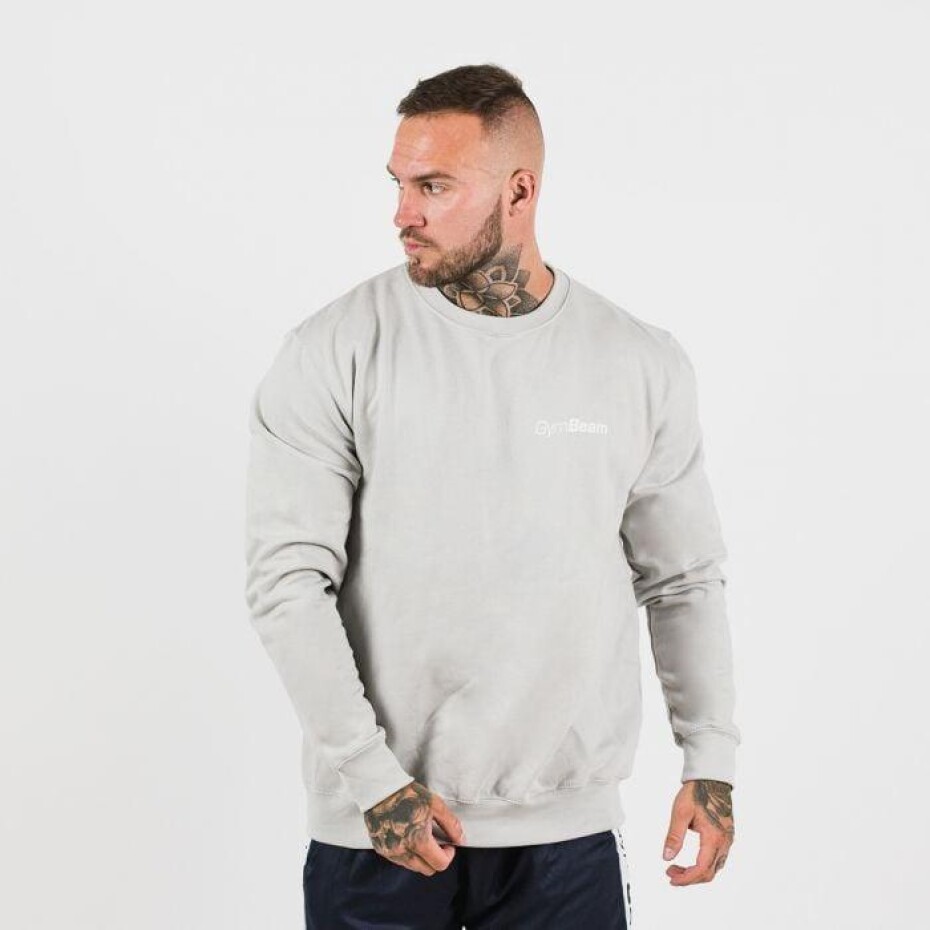GymBeam Mikina PRO Jumper Moon Grey - main (0)