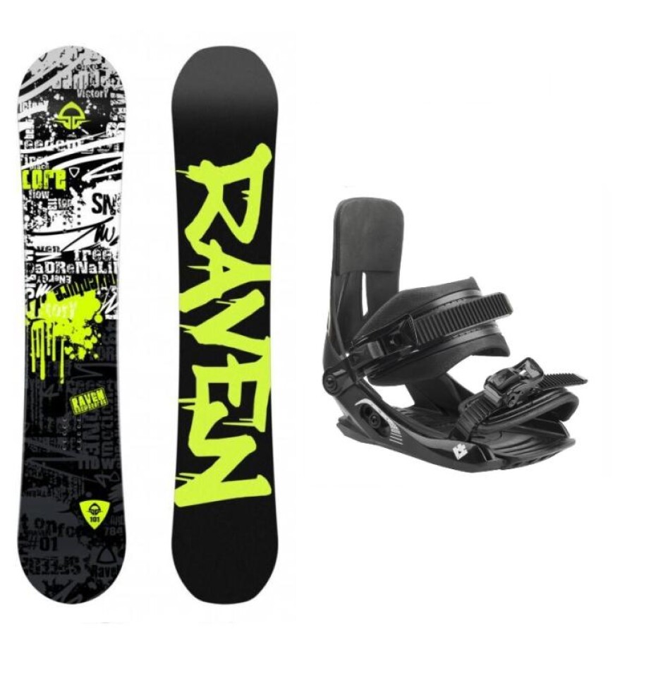Raven Core Junior mini dětský snowboard + Hatchey Tactic Junior vázání - main (0)