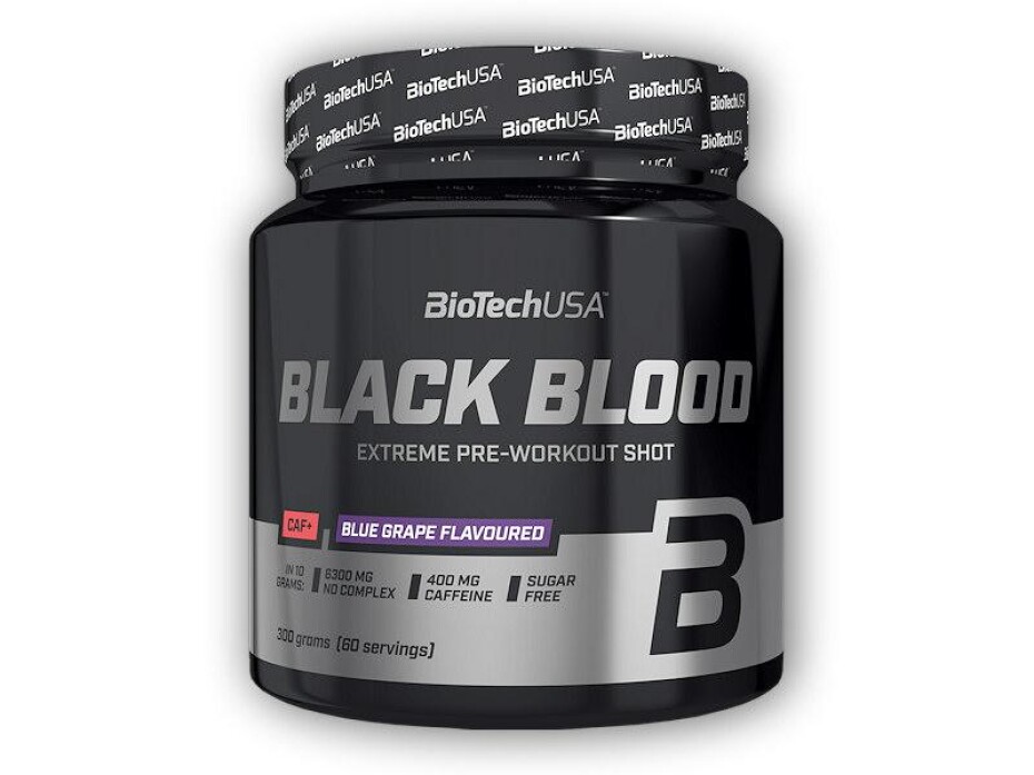 BioTech USA Black Blood CAF+ 300g - main (0)