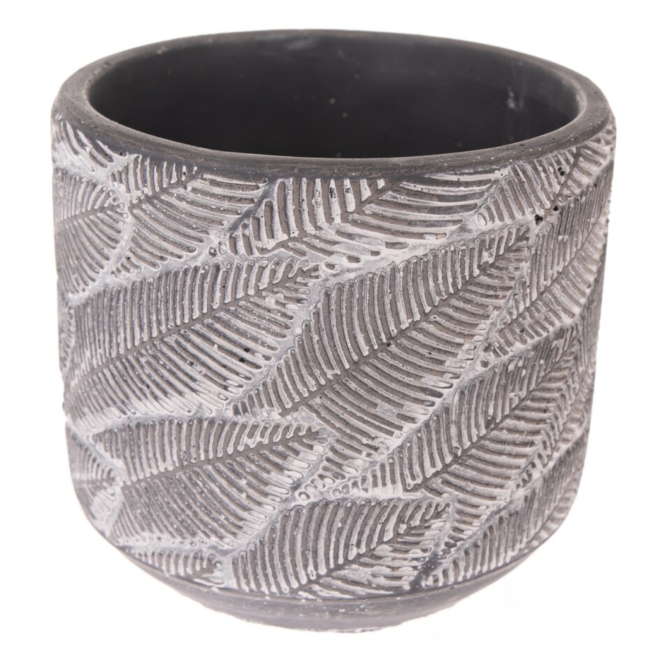 Betonový obal na květináč Fern, 17,5 x 16 cm - main (0)