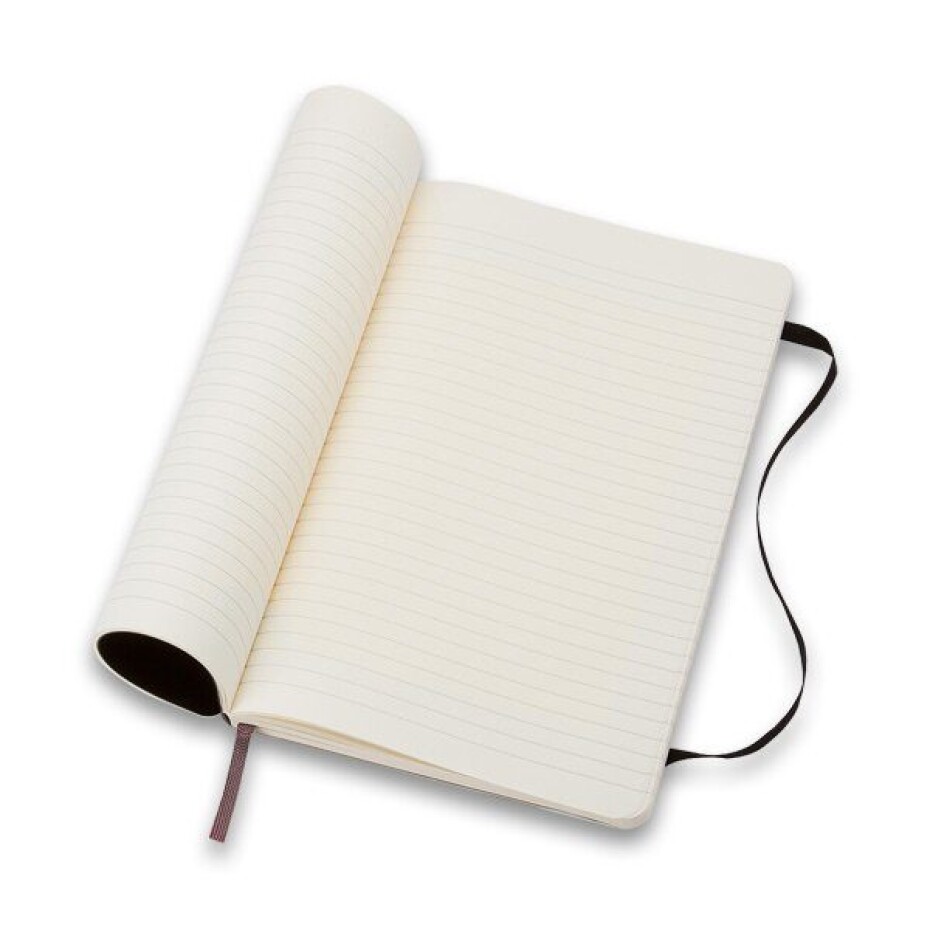 Zápisník Moleskine VÝBĚR BAREV - měkké desky - L, linkovaný 1331/11272 - Zápisník Moleskine - měkké desky modrý - main (14)