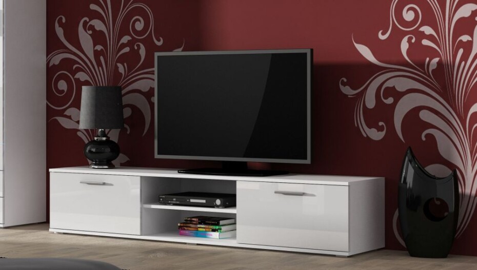 Artcam TV stolek SOHO 180 cm Barva: dub sonoma/bílý lesk - main (2)