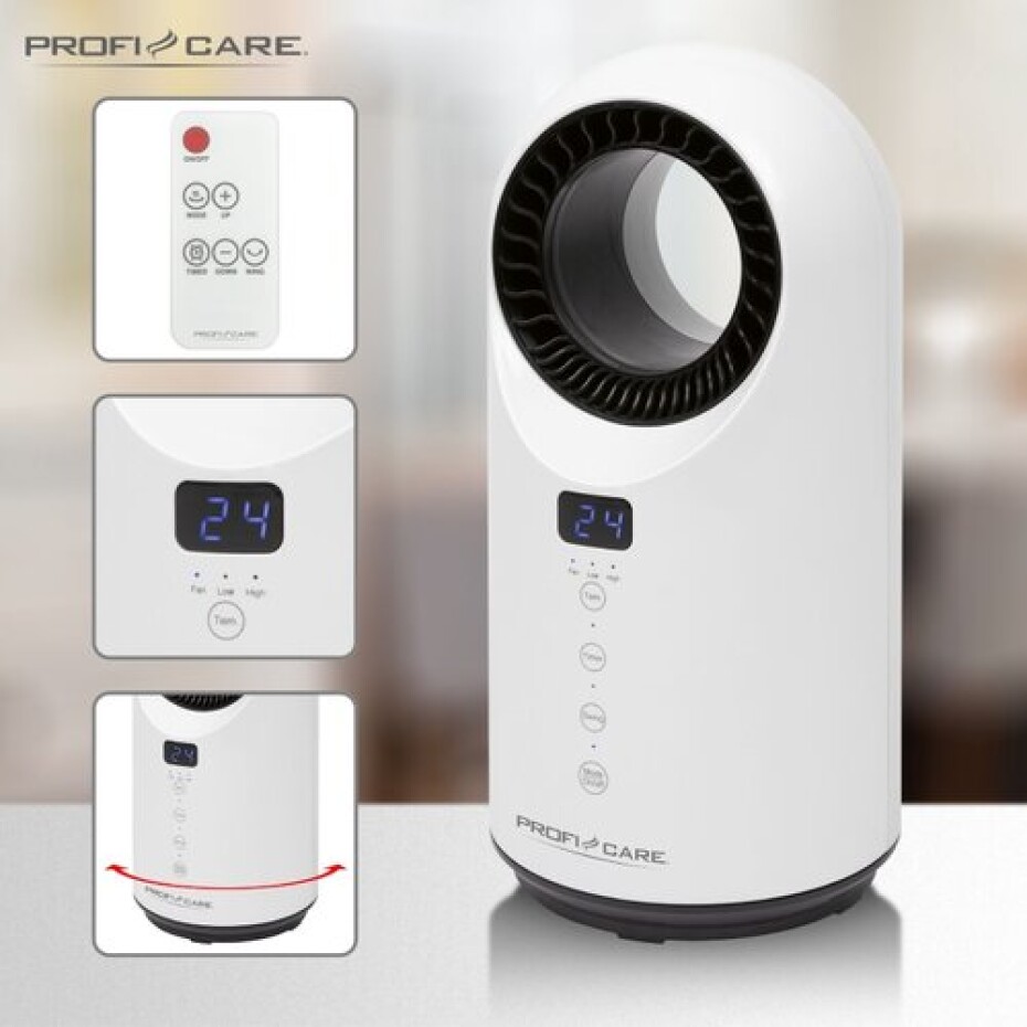 ProfiCare PC-HL 3086 keramický horkovzdušný ventilátor - main (2)