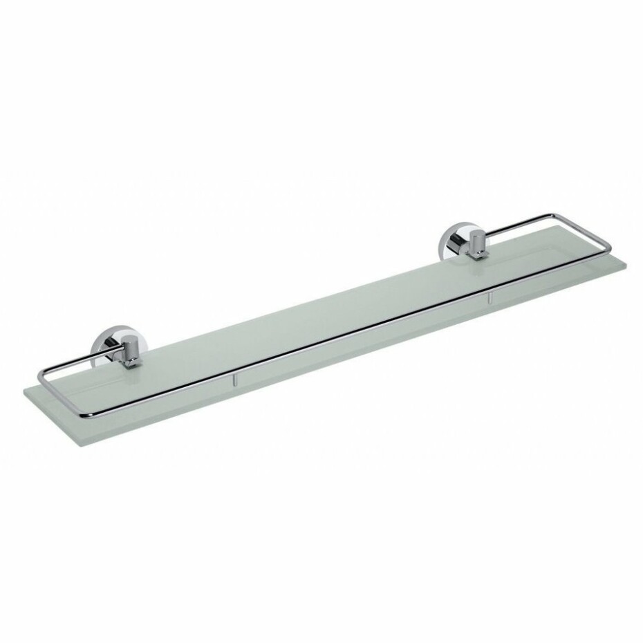 SAPHO XR600 X-Round E polička skleněná s výklopnou hrazdou 60 x 13 cm - main (0)