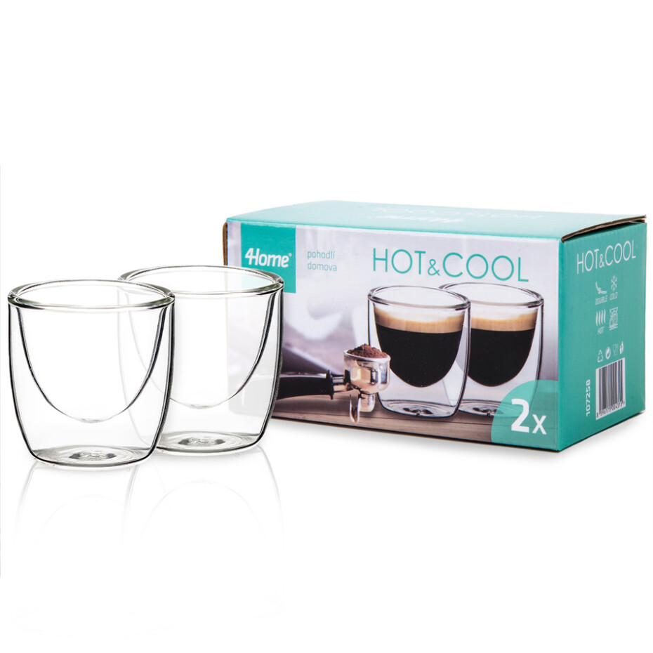 4Home Termo sklenice na espresso Hot&Cool 80 ml, 2 ks - main (3)