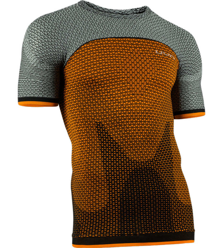Pánské tričko UYN  Running Alpha OW orange/grey S - main (1)