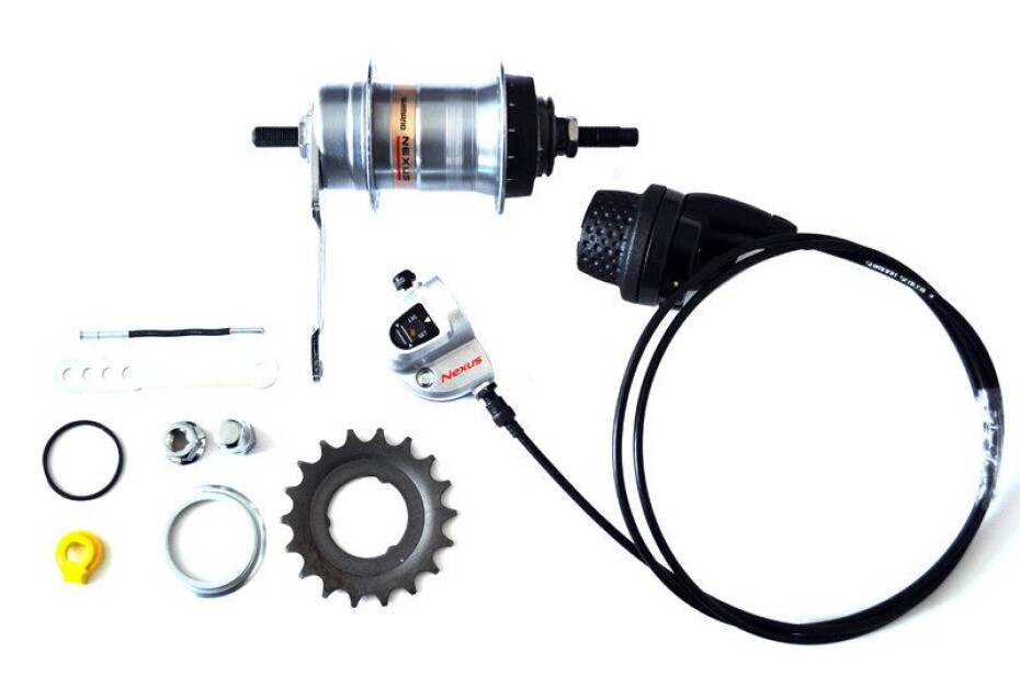 Shimano náboj Nexus kompletní 3 rychlostní INTER-3, 18 zubů - main (0)