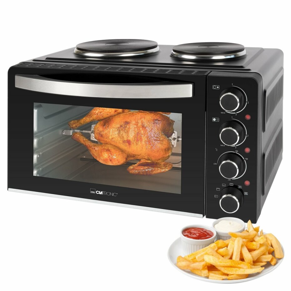 Clatronic KK 3786 multifunkční trouba s dvouplotýnkovým vařičem - main (5)