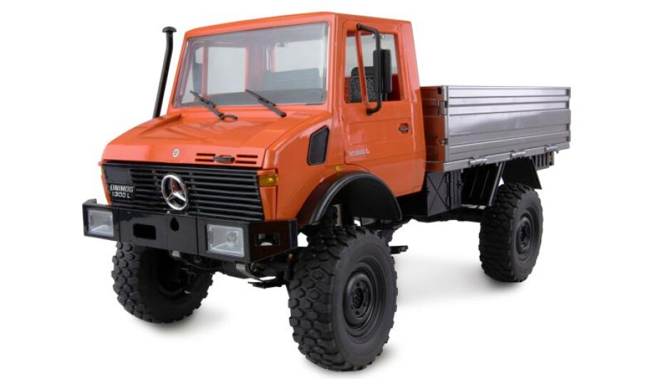 Amewi RC auto MB Unimog Advanced 1:12 oranžový - main (0)