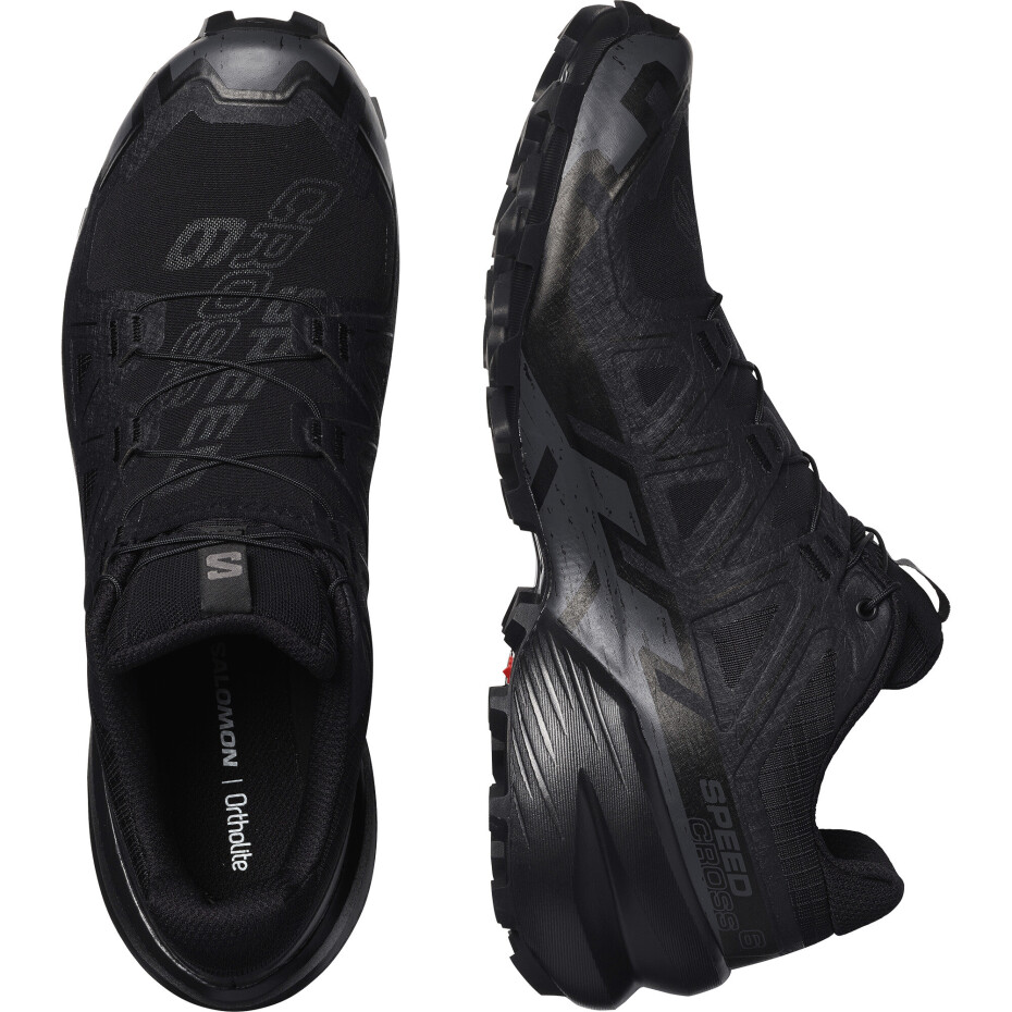 Pánská běžecká obuv Salomon Speedcross 6 Black/Black/Phantom  UK 9 - main (5)