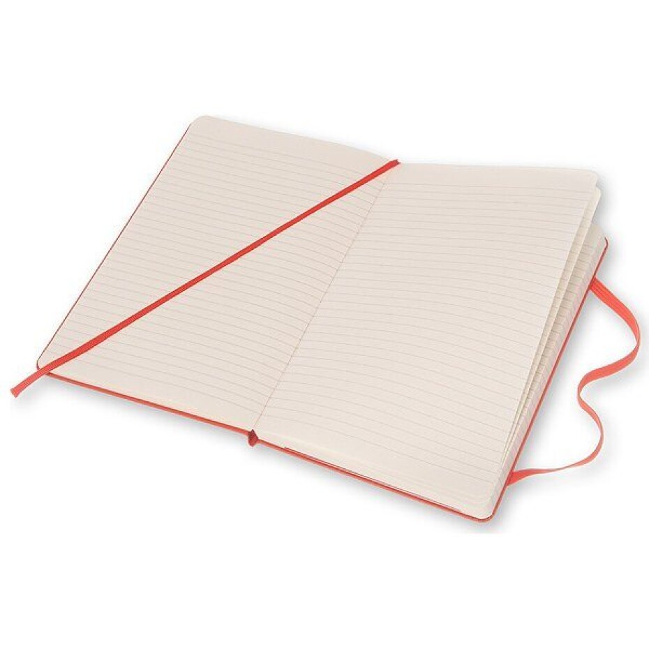 Zápisník Moleskine VÝBĚR BAREV - tvrdé desky - L, linkovaný 1331/11172 - Zápisník Moleskine - tvrdé desky červený - main (12)