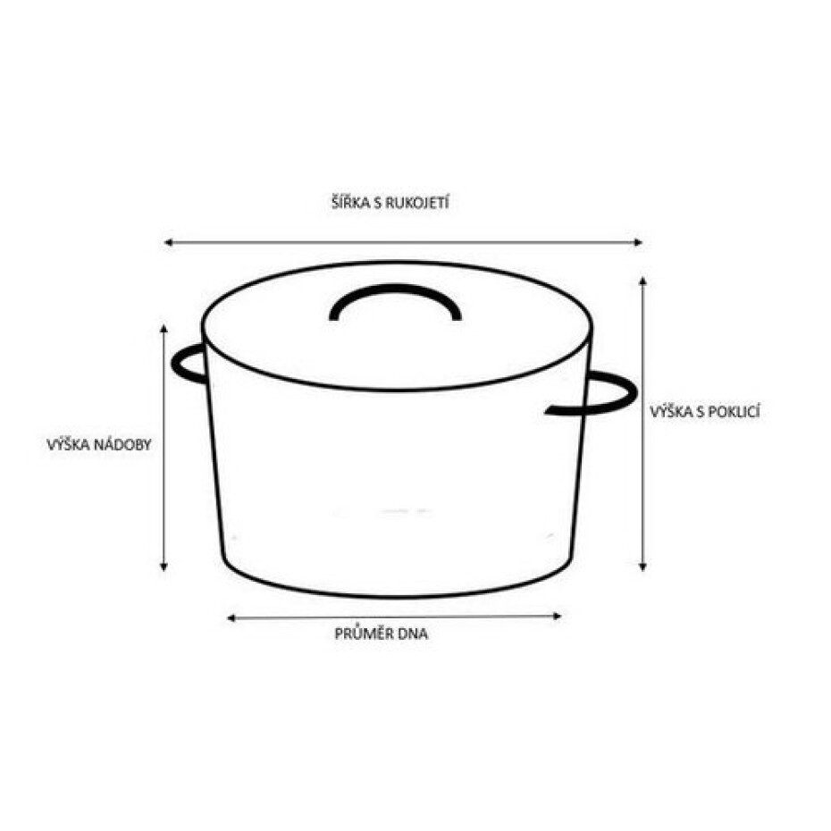 Kitchisimo Nerezový hrnec s poklicí Chef, 4,7 l, 20 cm - main (2)