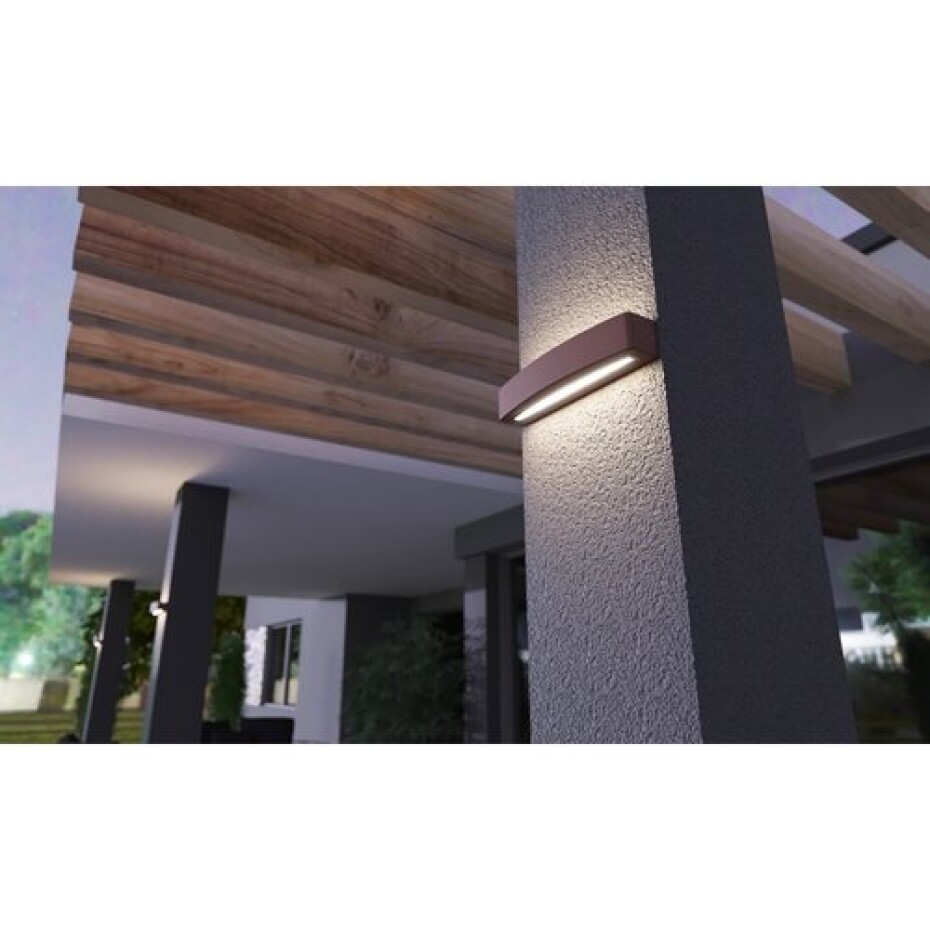Panlux PN42100015 Zahradní LED nástěnné svítidlo Bloco antracit, 10 W - main (1)