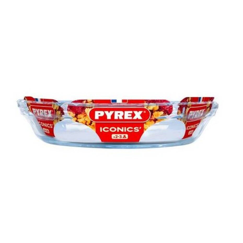 Pyrex Skleněná forma na koláč, 1,3 l, pr. 23 cm - main (1)