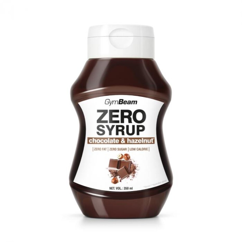 GymBeam ZERO SIRUP čokoláda a lískový oříšek 6 x 350 ml - main (0)