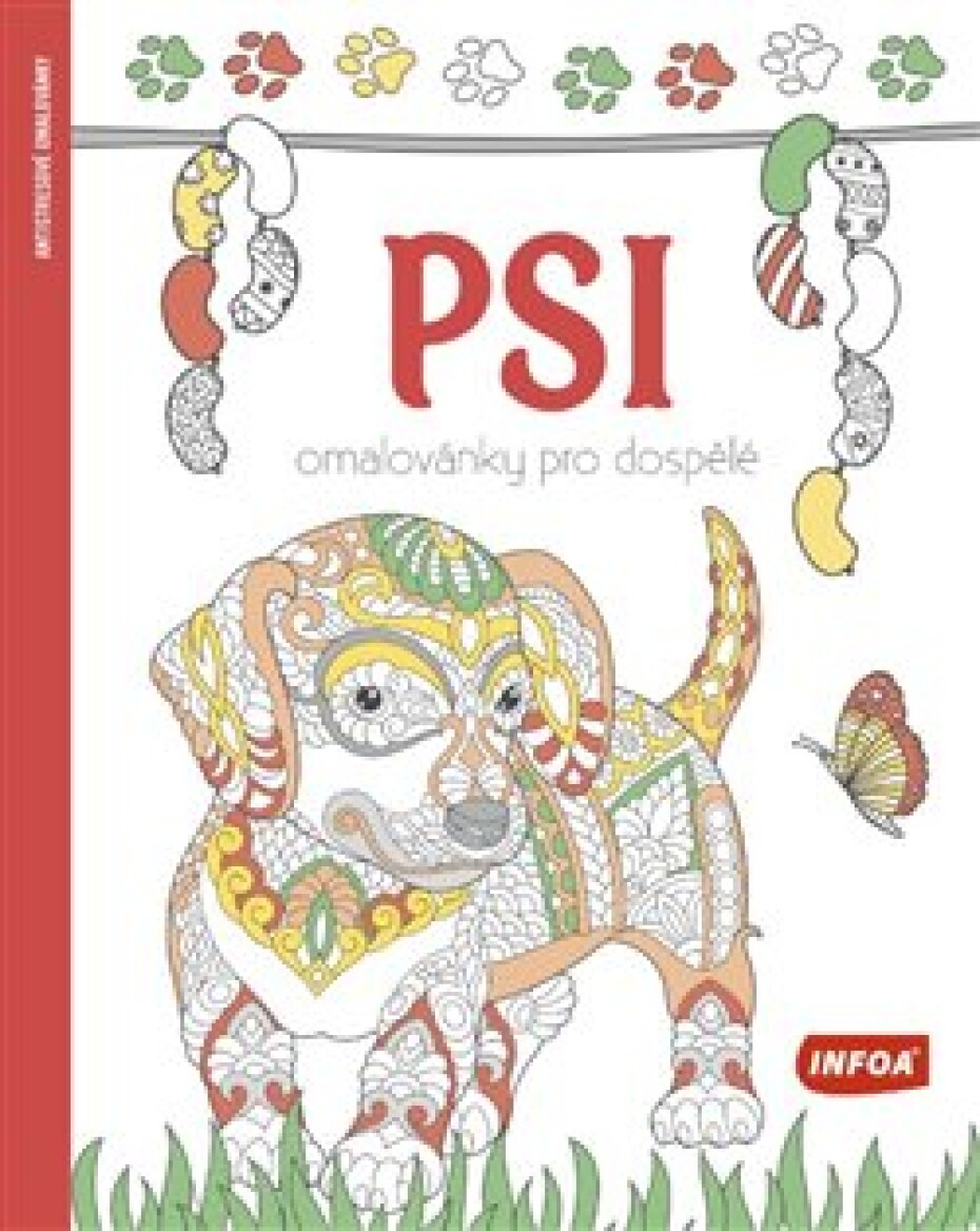 Omalovánky pro dospělé - Psi - main (0)