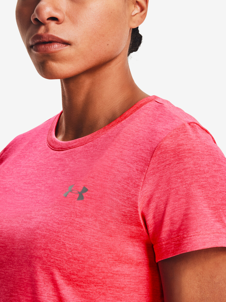 Under Armour Tech SSC Twist Cerise/Pink Lemonade - main (2)