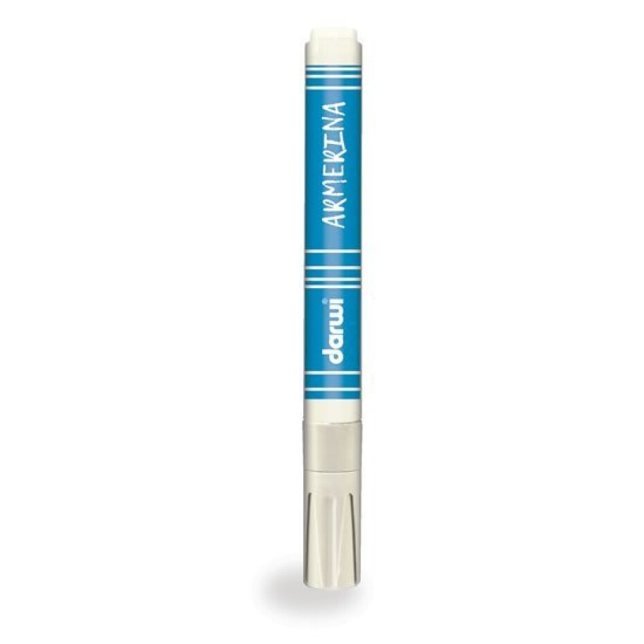 DARWI ARMERINA fixy na porcelán bez vypalování - Bílá 6 ml - main (0)