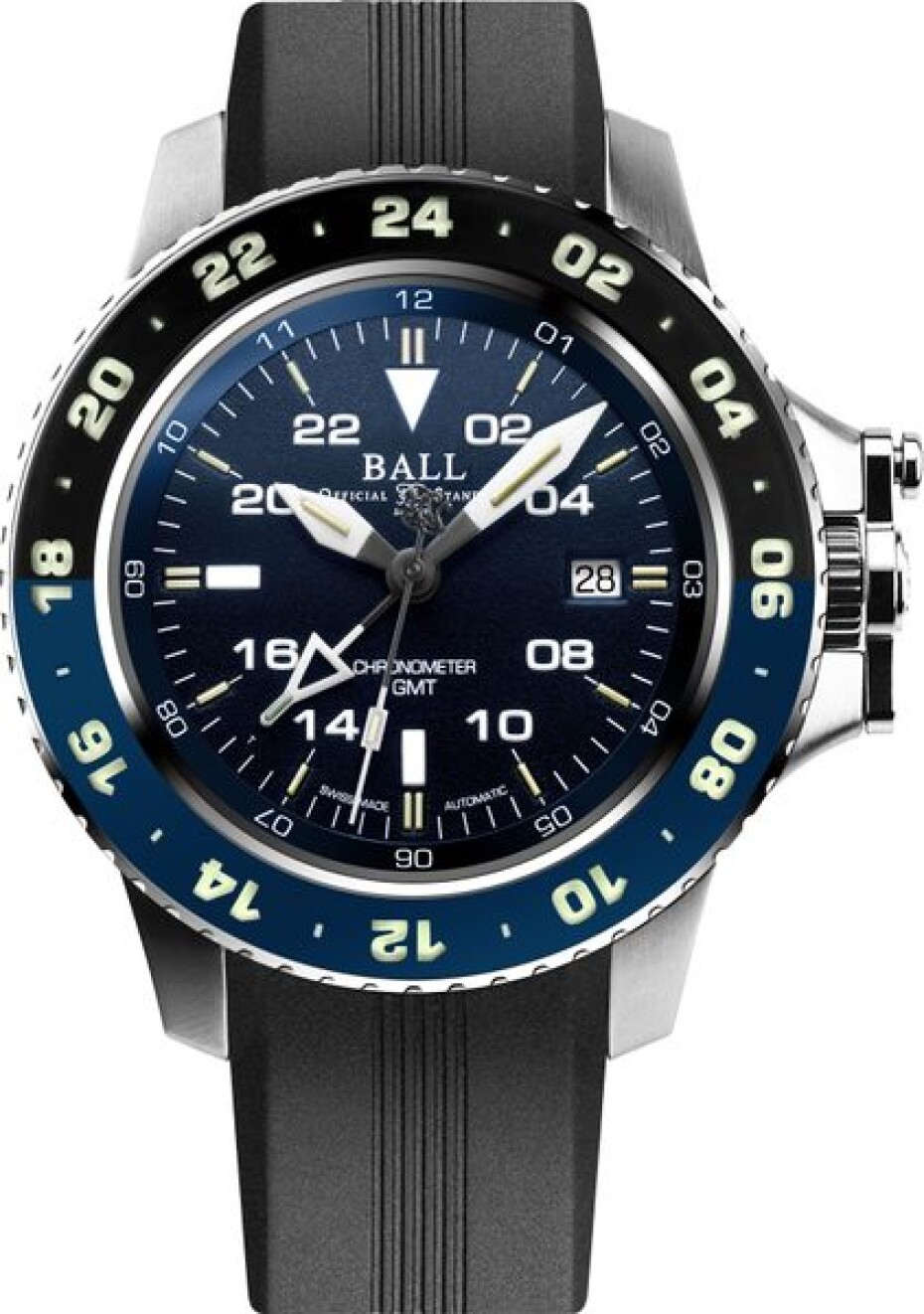 Ball Engineer Hydrocarbon AeroGMT II (42 mm) COSC DG2018C-P10C-BE - main (0)