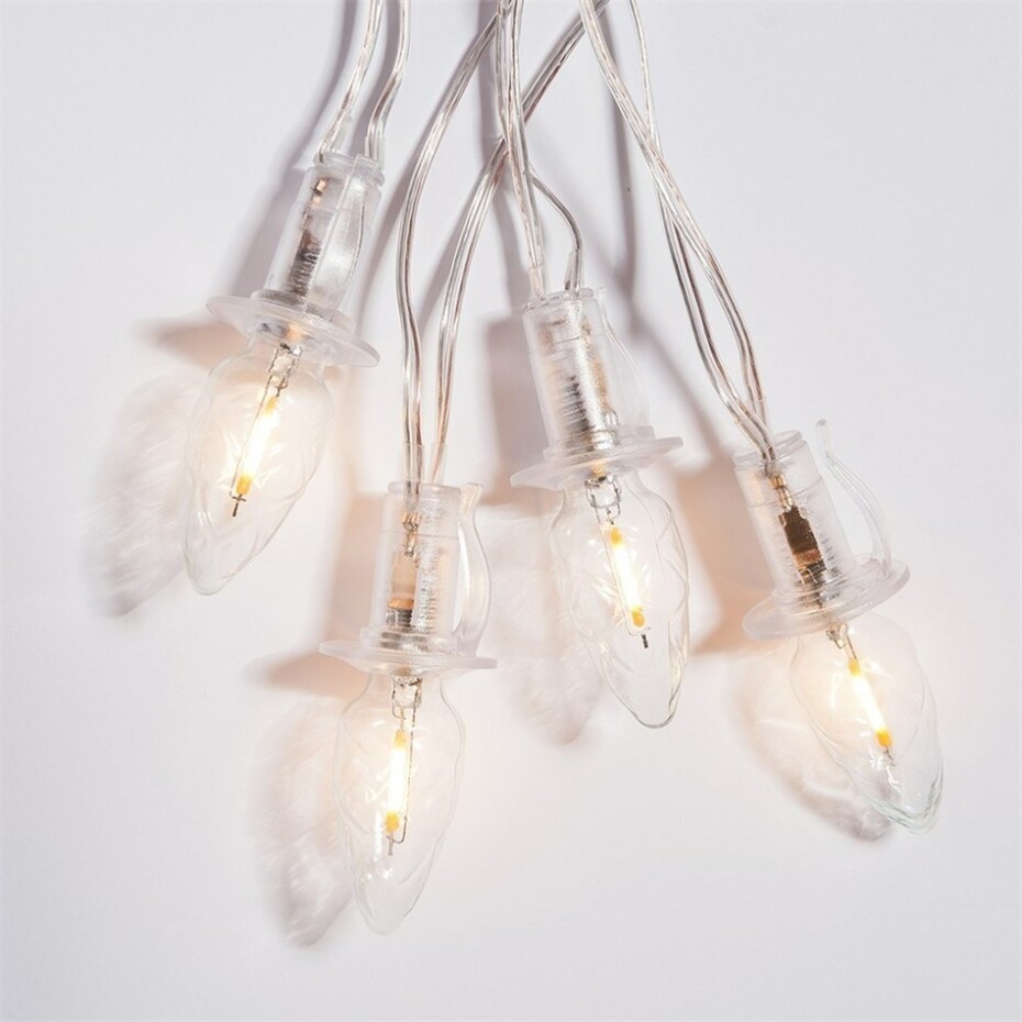 Venkovní osvětlení Šiška čirá, 20 LED Filament žárovky, základní - main (1)