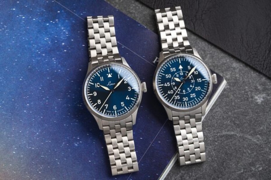 Laco Flieger Stuttgart Pro Blau 43 Handwinding - main (8)
