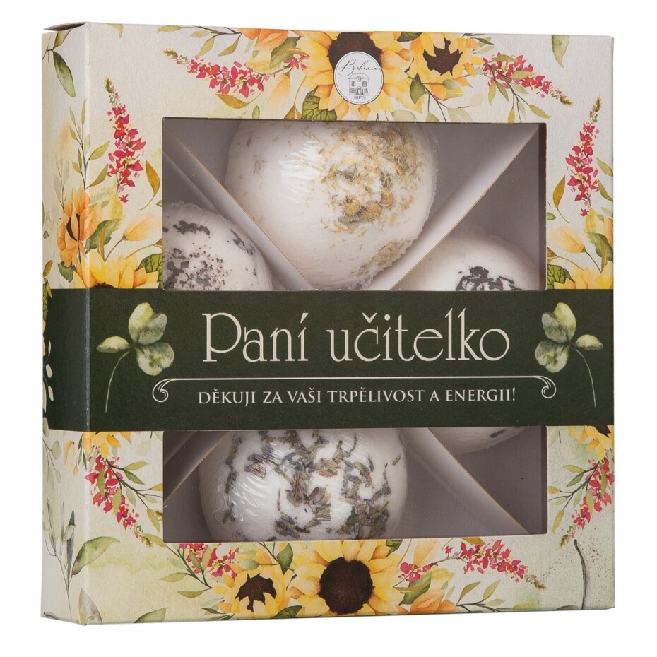 Bohemia Gifts Pralinky do koupele - Paní učitelko, 4 ks - main (0)