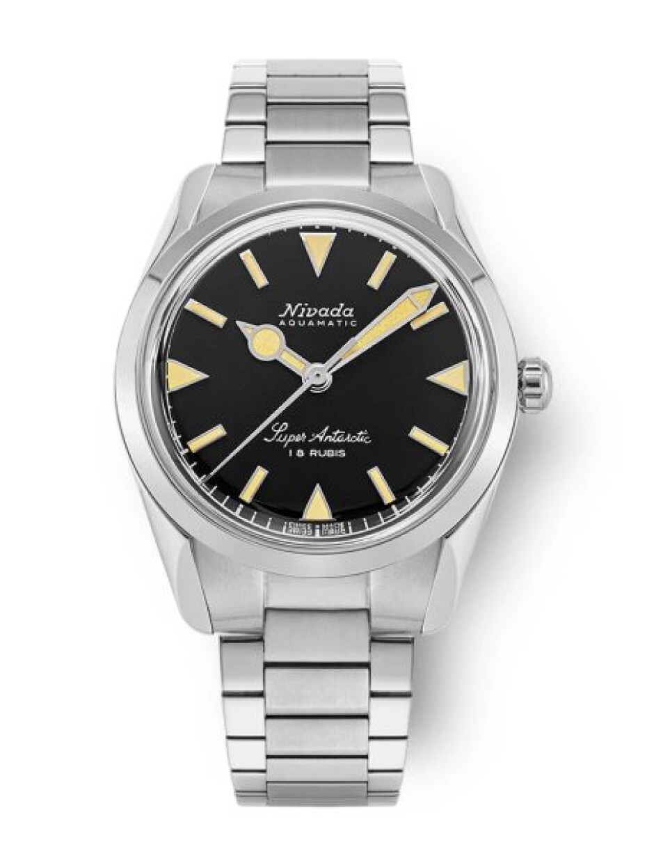 Nivada Grenchen Super Antarctic 35 mm - Black Beige Luminova - Rubber Tropic - main (9)