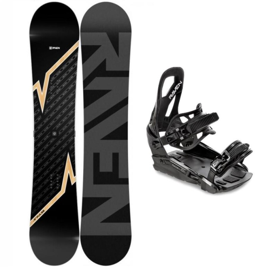 Raven Pulse snowboard + Raven S230 Black vázání - main (0)