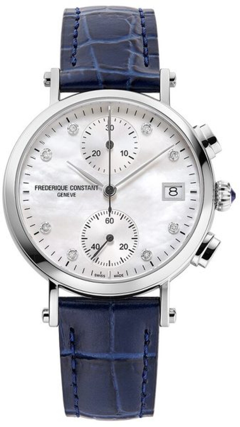 Frederique Constant Classics Chronograph Ladies Quartz FC-291MPWD2R6 - main (0)