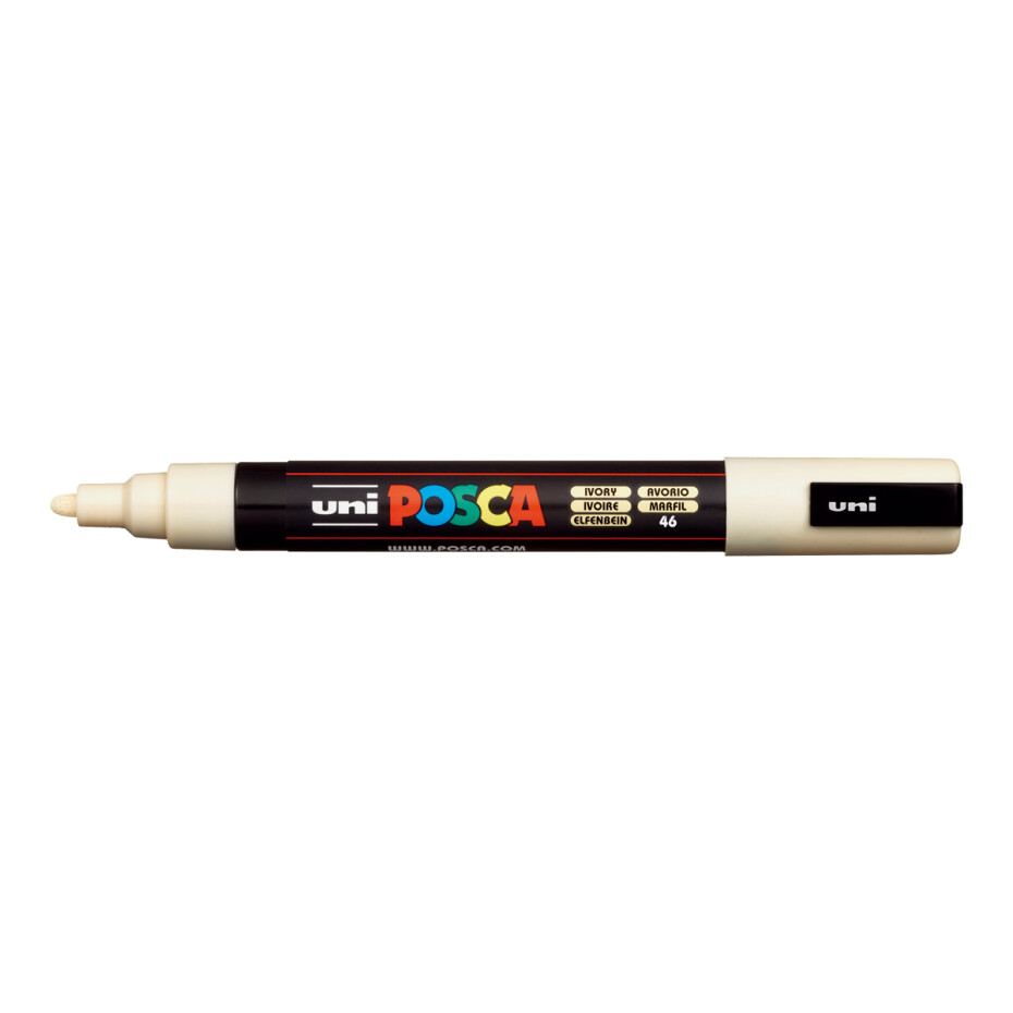 Posca popisovač PC-5M, 1,8 - 2,5 mm, smetanová (46) - main (0)