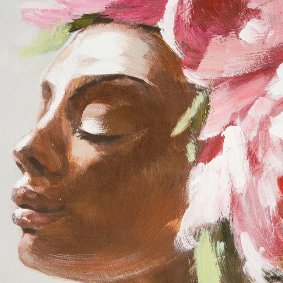 ArtFir Obraz WOMAN 567B | šedá 90 x 60 cm - main (1)