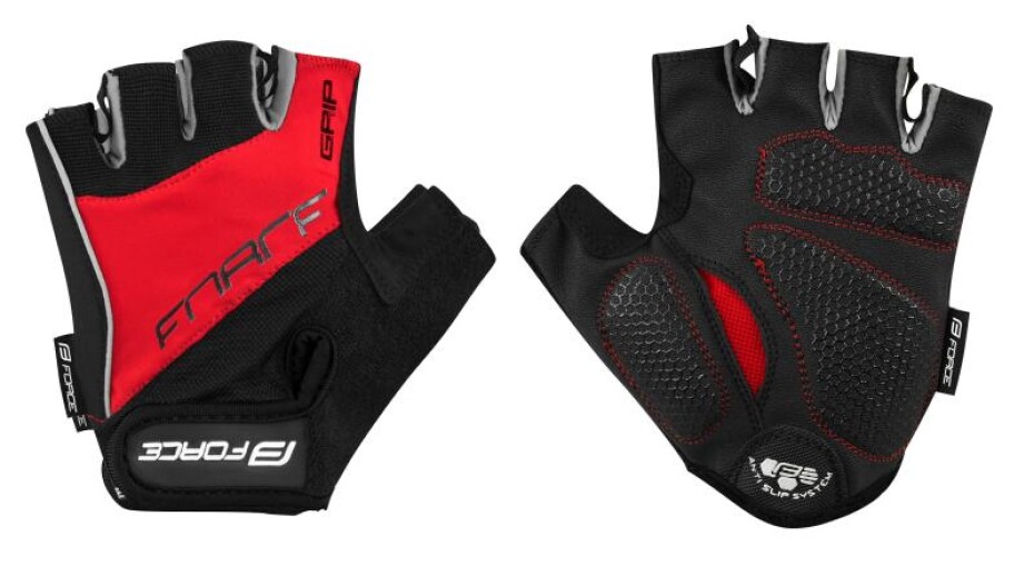 Force GRIP gel červené rukavice - main (0)