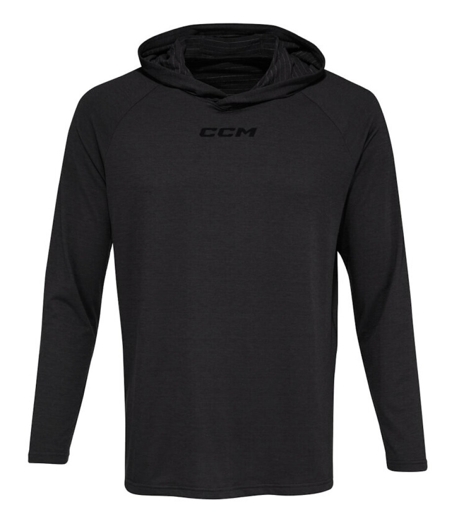 Pánská mikina CCM  LS Premium Training Hoodie Black XXL - main (0)