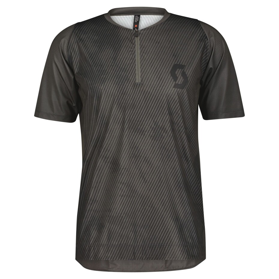 Pánský cyklistický dres Scott  Trail Vertic Zip SS - main (0)