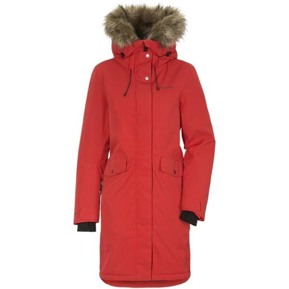 Didriksons Erika W 503816 dámský kabát - 1 MM FLÍČEK POUZE 32 - červená (VÝPRODEJ) - main (0)
