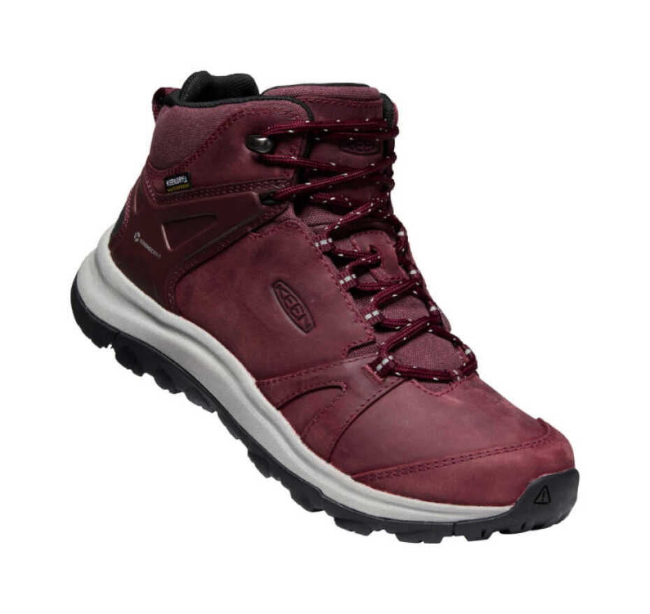 Dámská outdoorová obuv Keen Terradora II Ltr Mid Wp Wine/Black  US 6 - main (1)